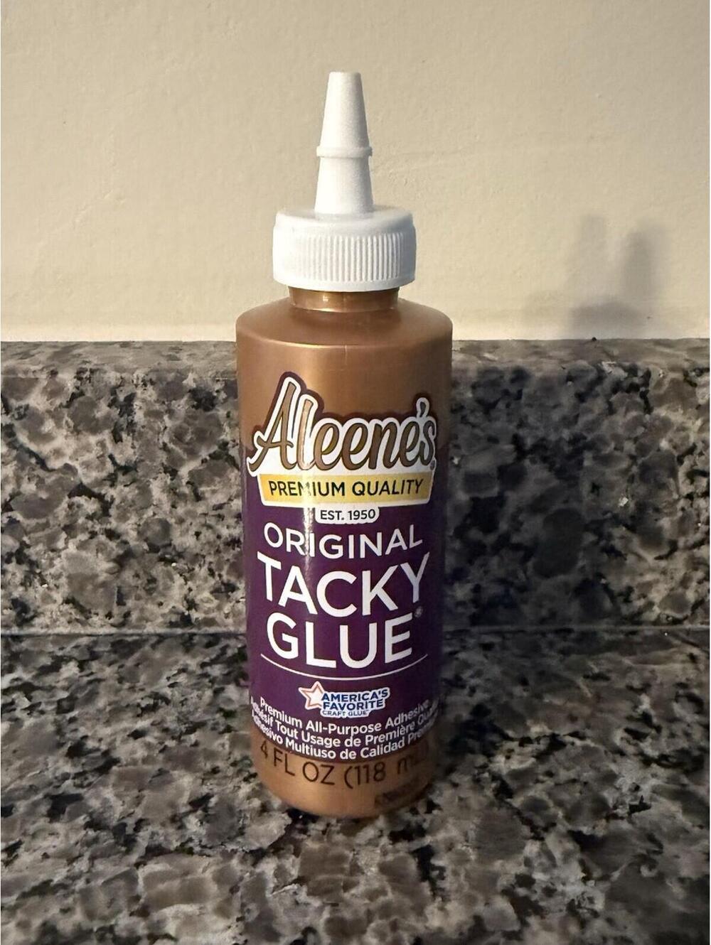 Original Tacky Glue --- Premium All Purpose Adhesive -- 4 fl oz. --- Aleene's®